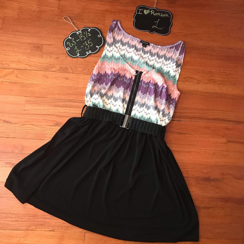 Belted I 🖤 Ronson Sleeveless Dress